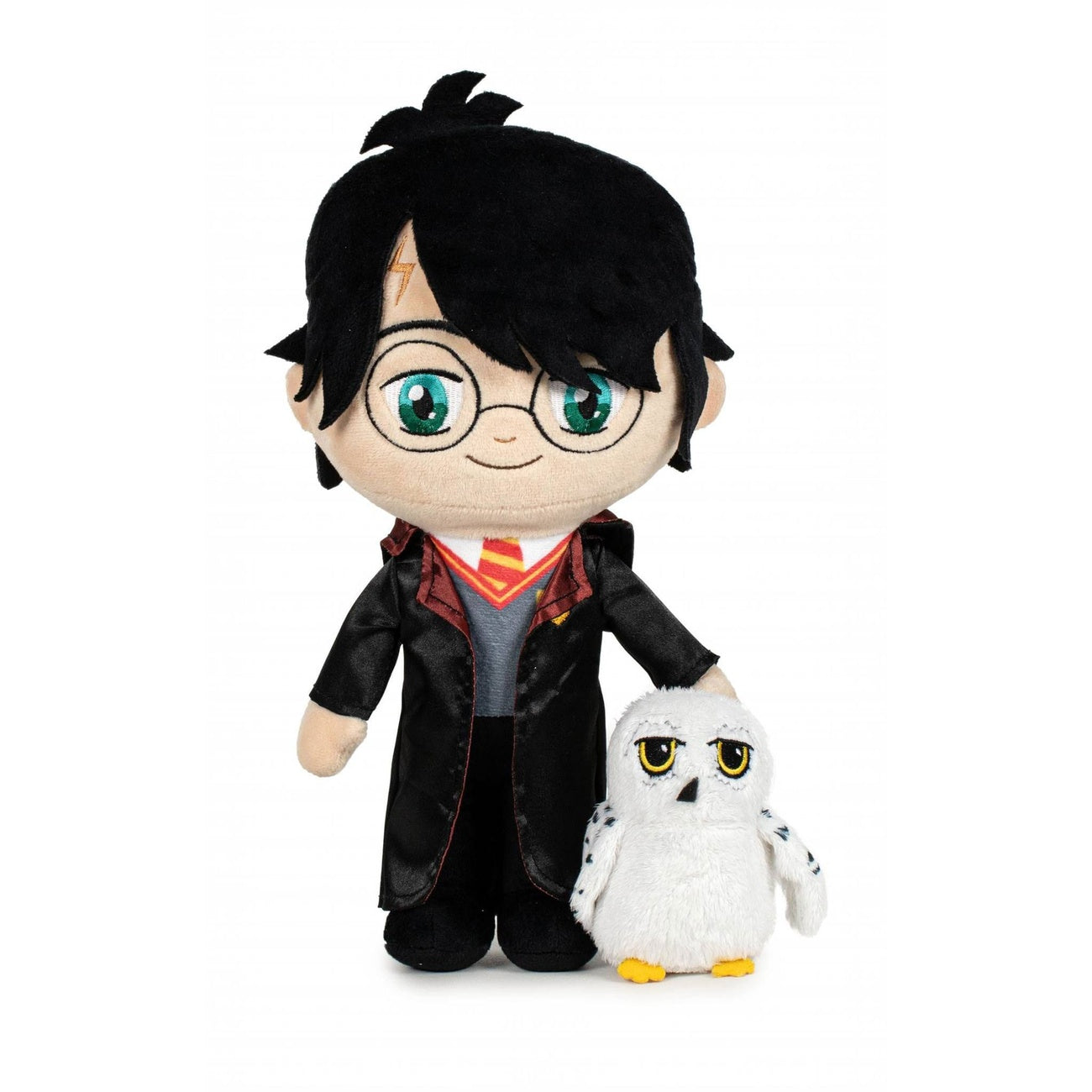 Productafbeelding Harry Potter Knuffelfiguur Harry met Hedwig 29 cm