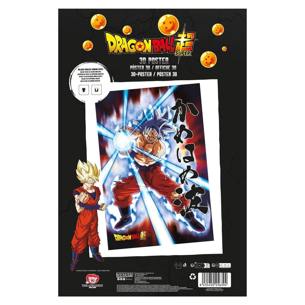 Image produit Dragon Ball Super Poster 3D Survival Goku 38 x 58 cm