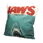 Productafbeelding Jaws Kussen Poster Collage 45 cm