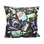 Productafbeelding Jaws Kussen Poster Collage 45 cm
