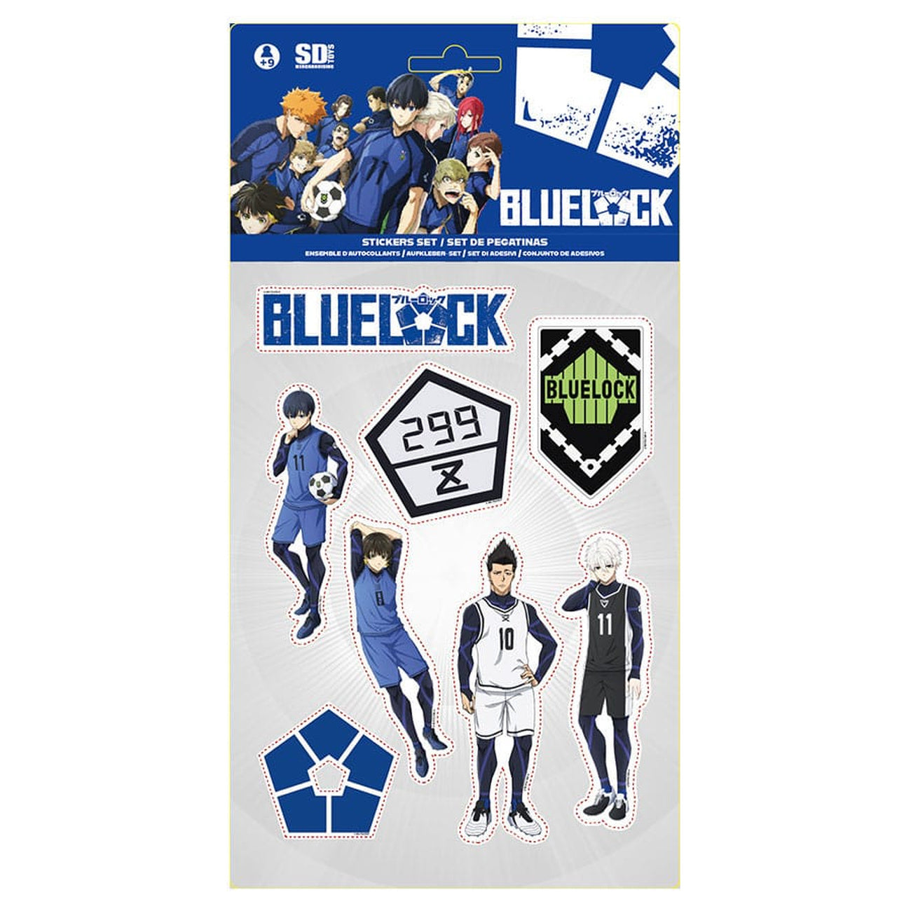 Produktbild Blue Lock Sticker Set