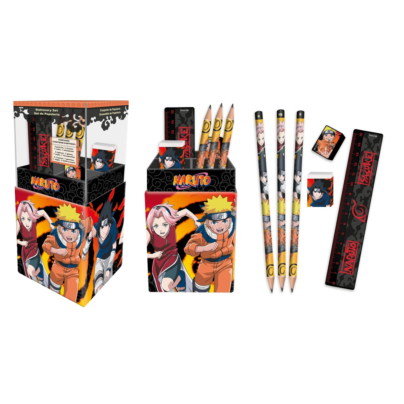 Produktbild Naruto Schreibwaren-Set