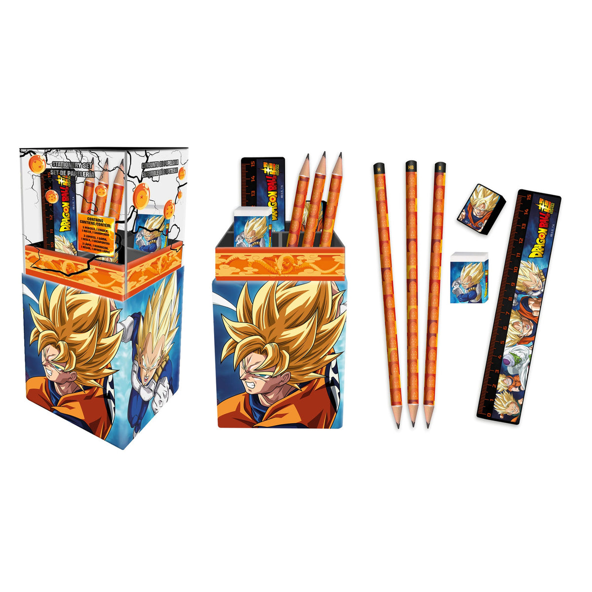 Productafbeelding Dragon Ball schrijfwaren‑set