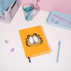 Produktbild Garfield Premium Plüsch Notizbuch A5