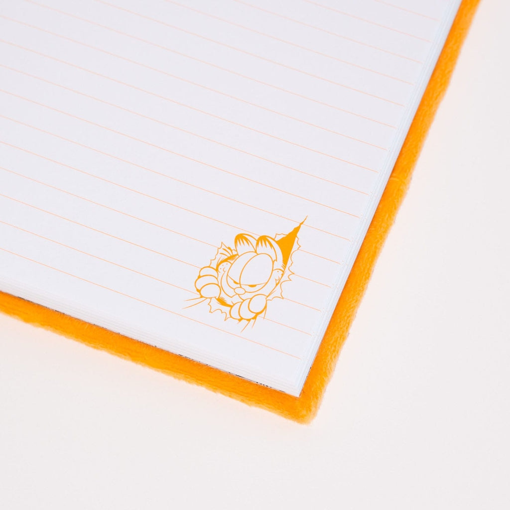 Produktbild Garfield Premium Plüsch Notizbuch A5