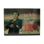 Productafbeelding Scarface Glaspaneel Say Hello 40 x 30 cm