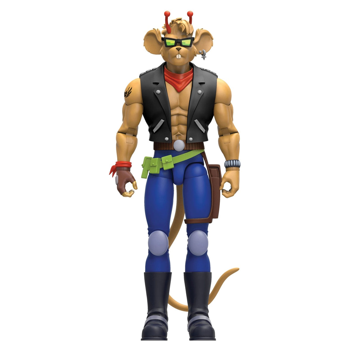 Image produit Figurine articulée Biker Mice From Mars Throttle 18 cm