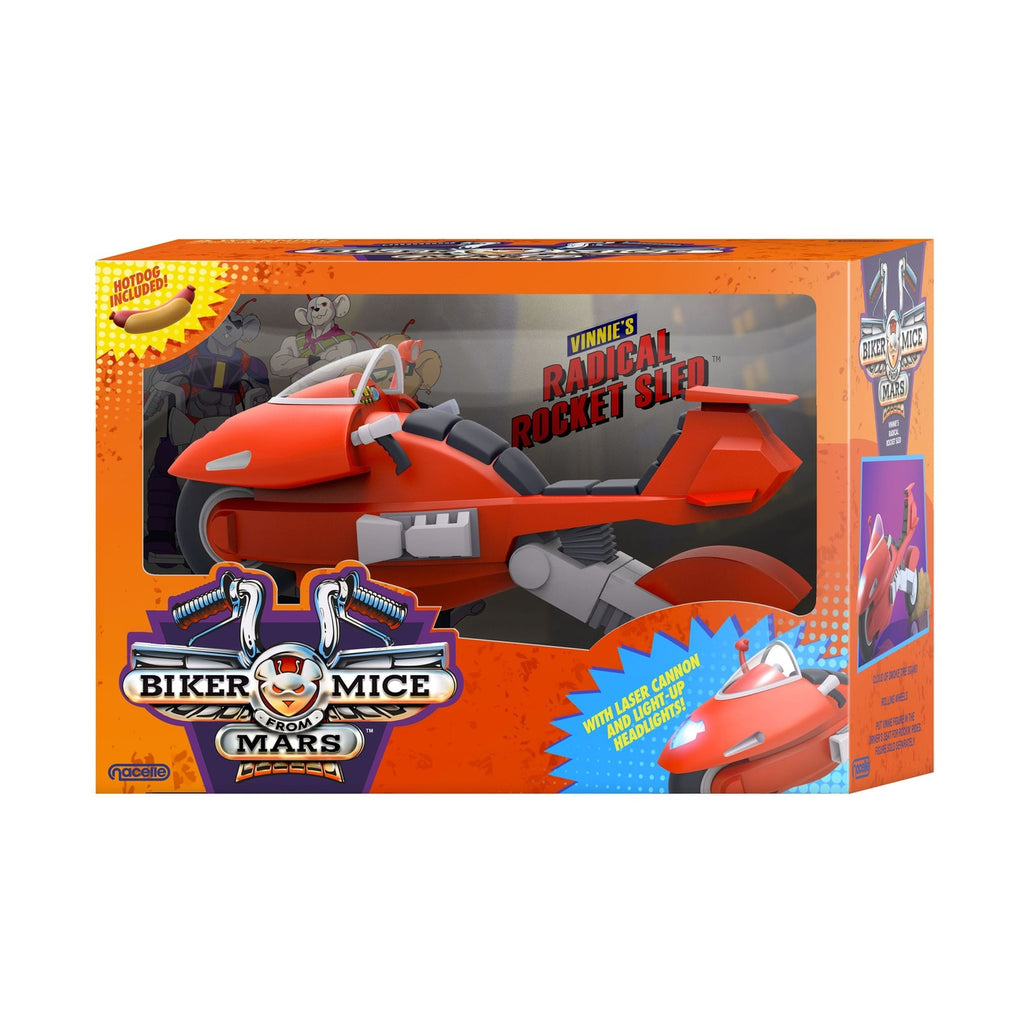 Productafbeelding Biker Mice From Mars Voertuig Vinnie's Radical Rocket Sled 25 cm