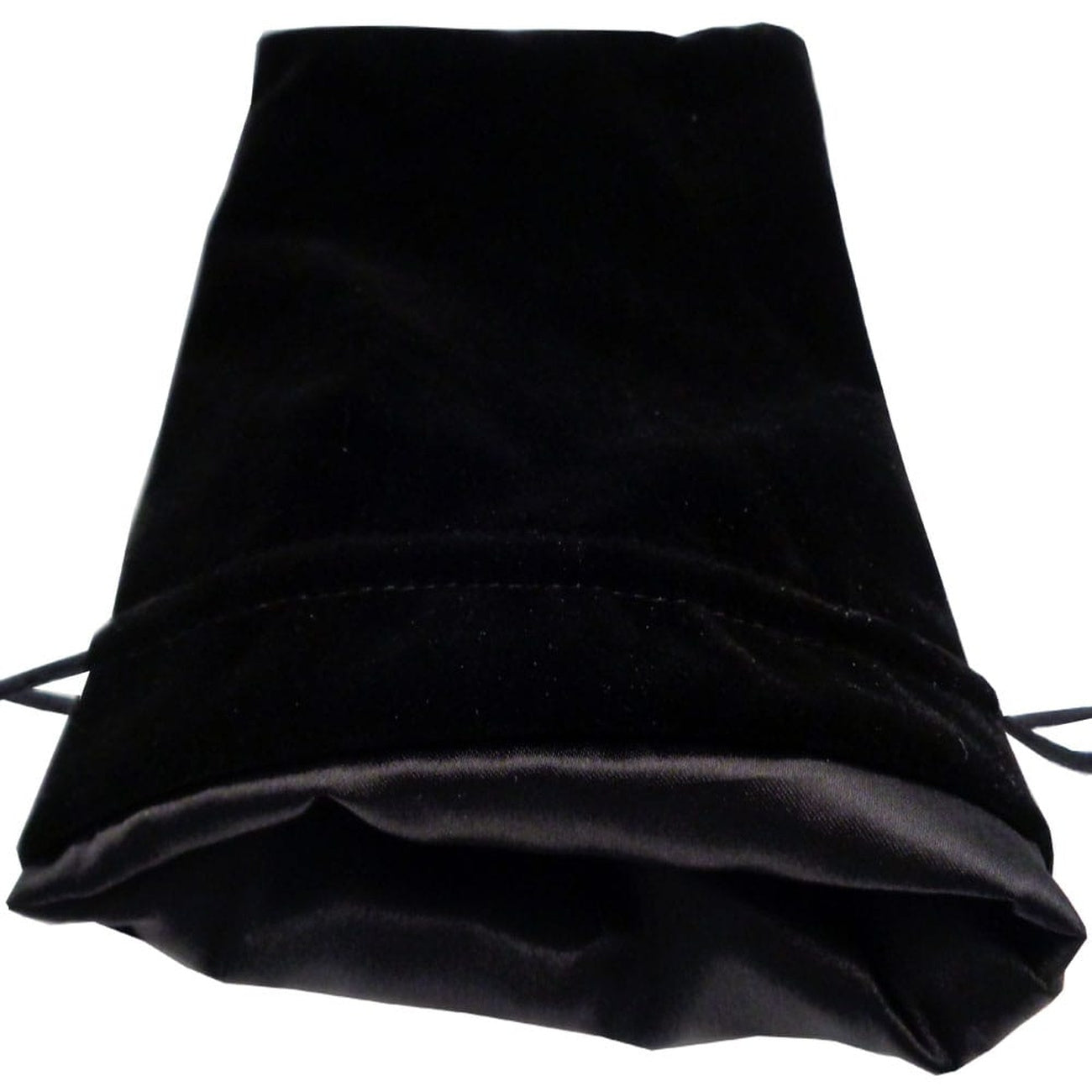 Image produit FanRoll Dice Bag Velvet Black with Black Satin Large