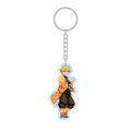 Image produit Demon Slayer: Kimetsu no Yaiba Porte-clés acrylique Zenitsu Holographic 7 cm