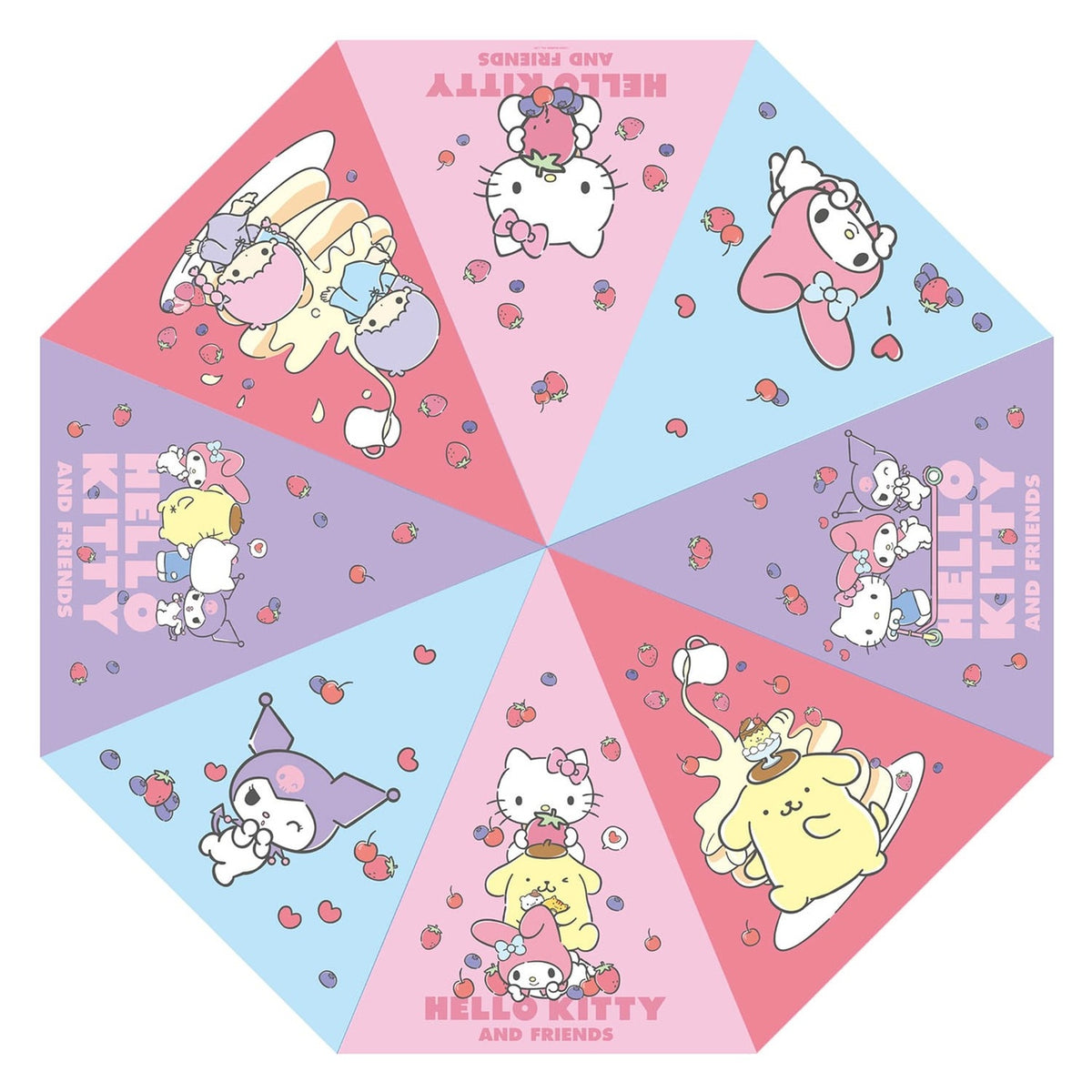 Image produit Parapluie Sanrio Hello Kitty & Friends