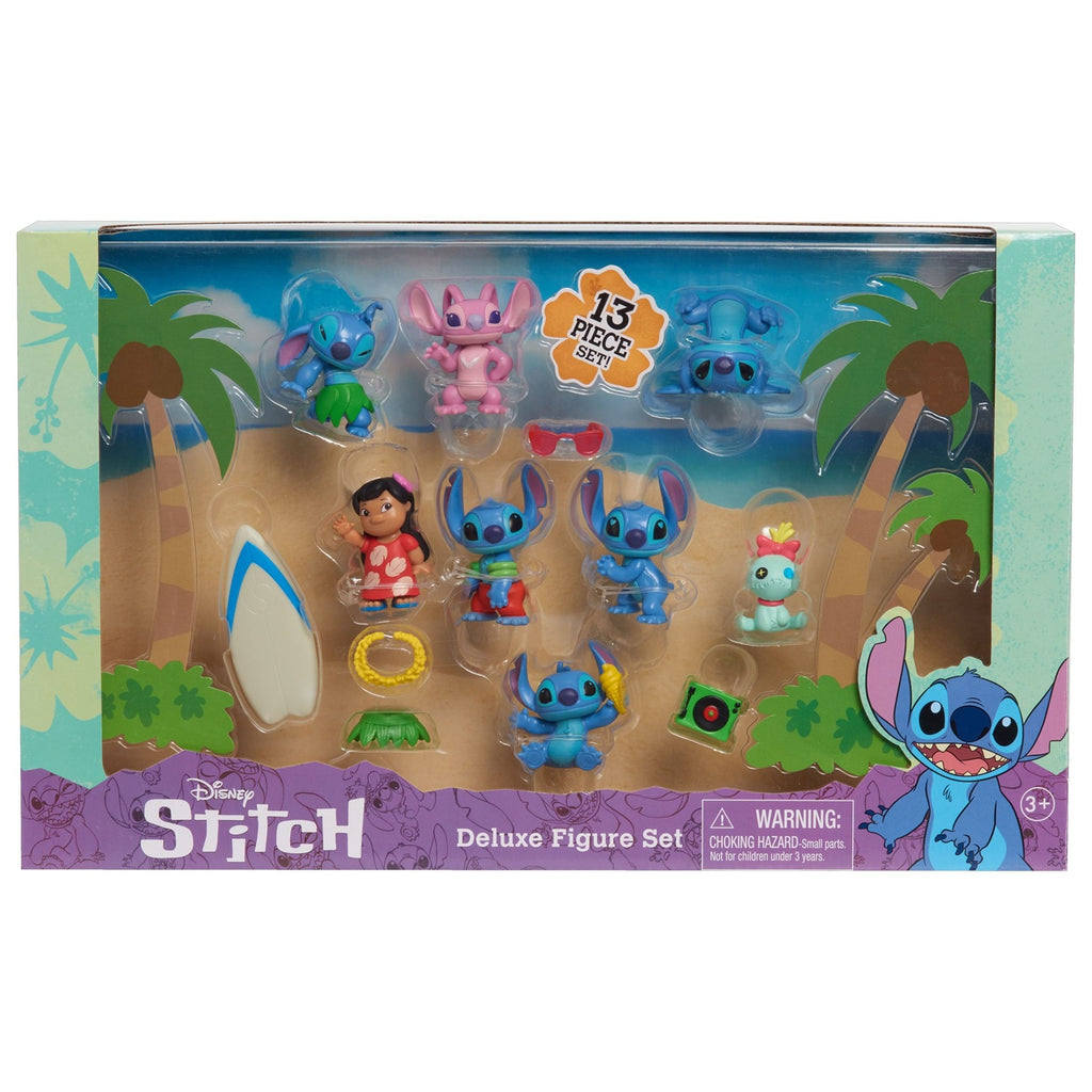 Productafbeelding Lilo & Stitch Mini-figuren 8-pack Stitch Deluxe Figure Set 7 cm