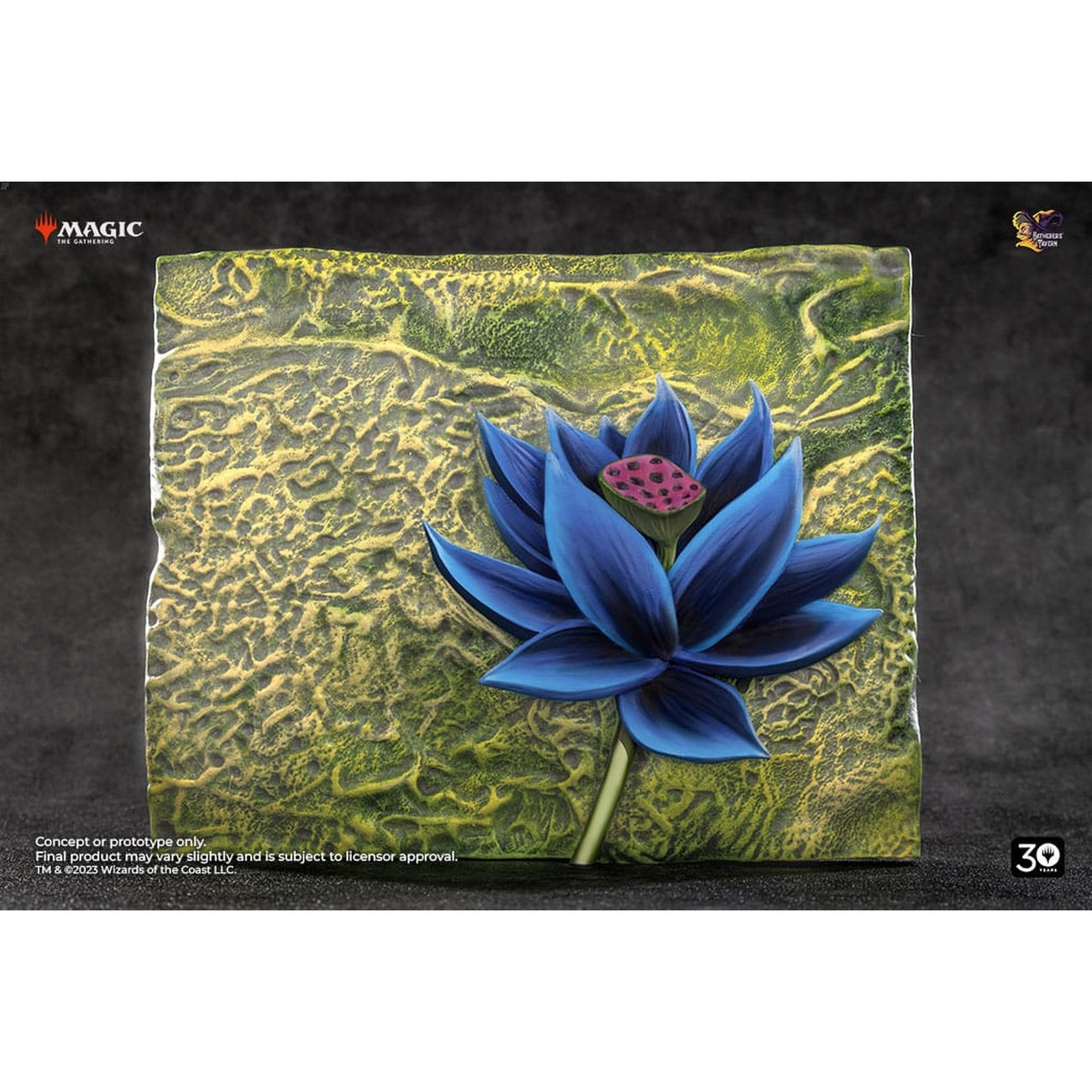 Image produit Magic: The Gathering Sculpture en relief Black Lotus Previews Exclusive 17 x 15 cm