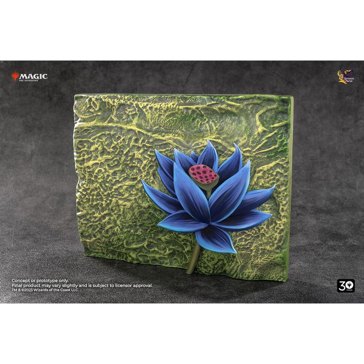 Image produit Magic: The Gathering Sculpture en relief Black Lotus Previews Exclusive 17 x 15 cm