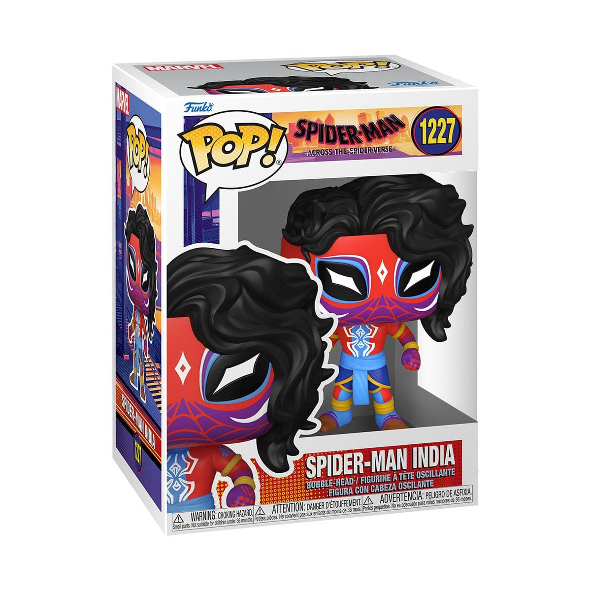 Productafbeelding Spider-Man: Across the Spider-Verse POP! Movies Vinyl Figuur Spider-Man India 9 cm