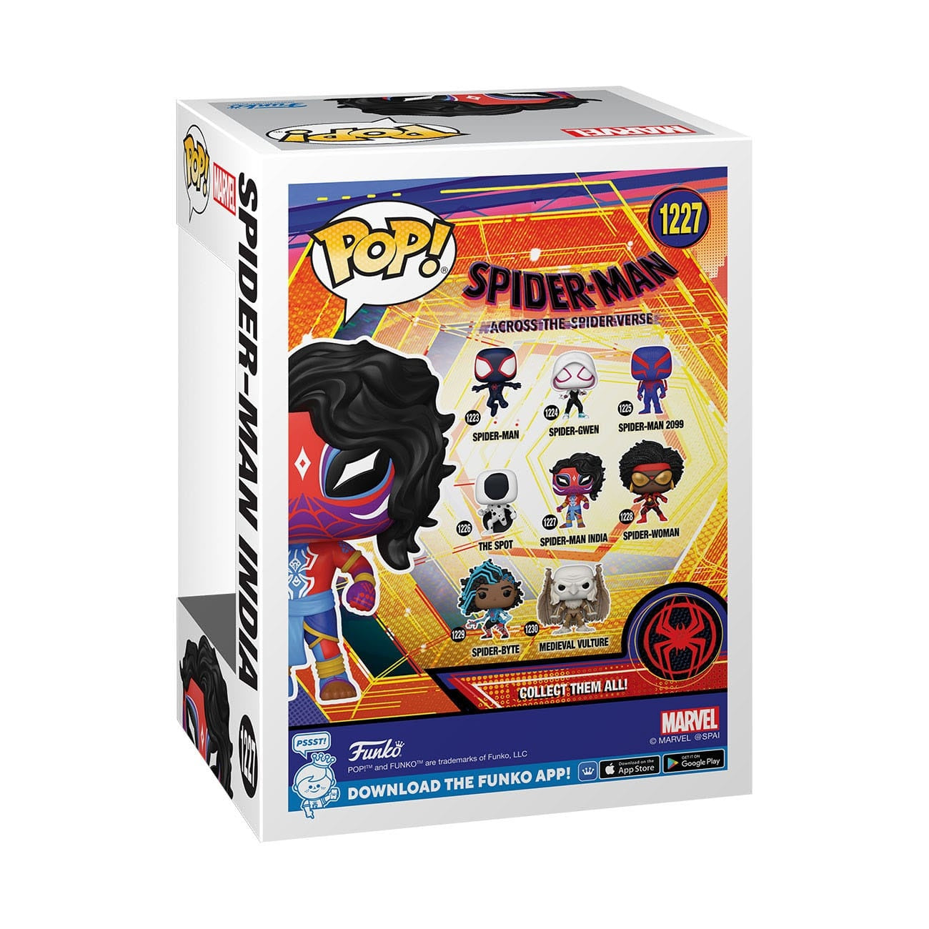 Productafbeelding Spider-Man: Across the Spider-Verse POP! Movies Vinyl Figuur Spider-Man India 9 cm