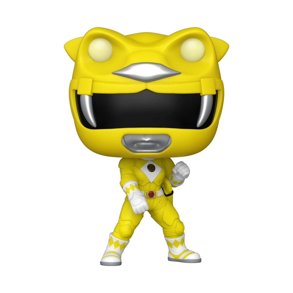 Image produit Power Rangers – Le Film Figurine POP! Movies Vinyl Yellow Ranger (GITD) 9 cm
