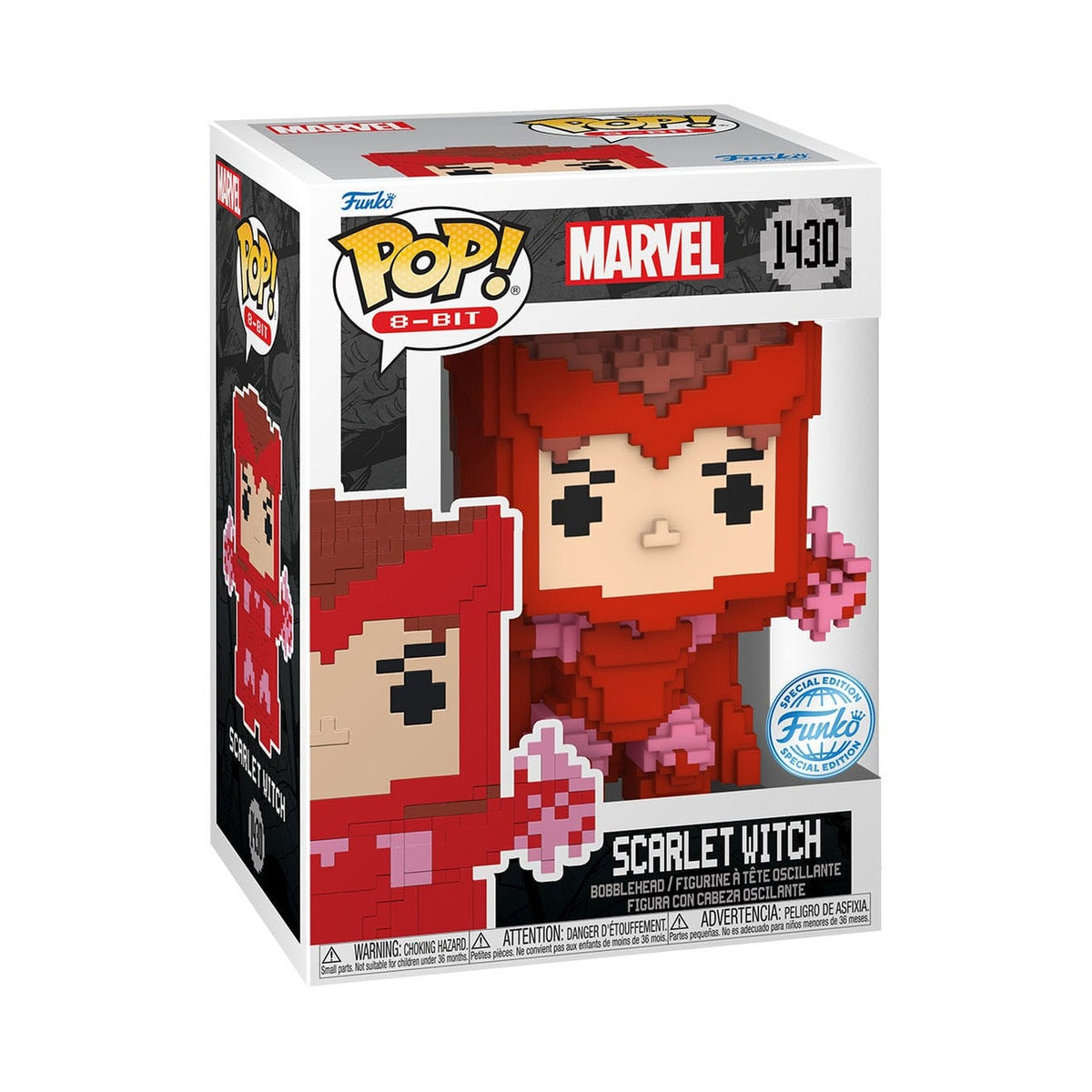 Productafbeelding Marvel POP! 8-Bit Vinyl Figuur Scarlet Witch 9 cm
