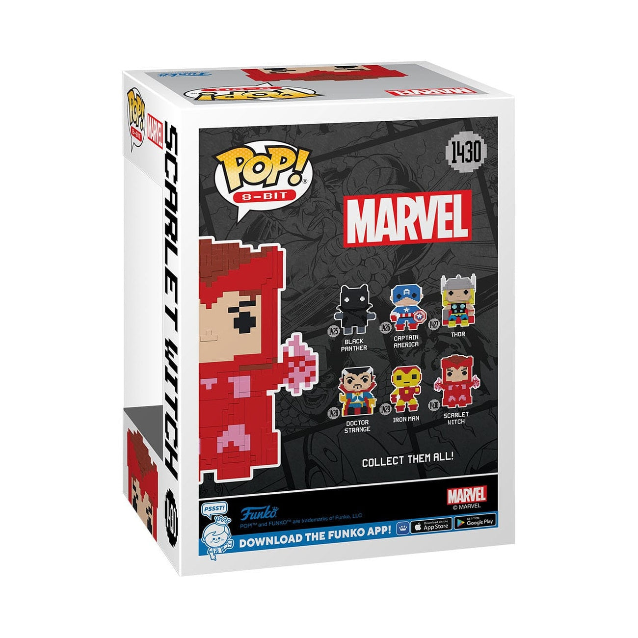 Productafbeelding Marvel POP! 8-Bit Vinyl Figuur Scarlet Witch 9 cm