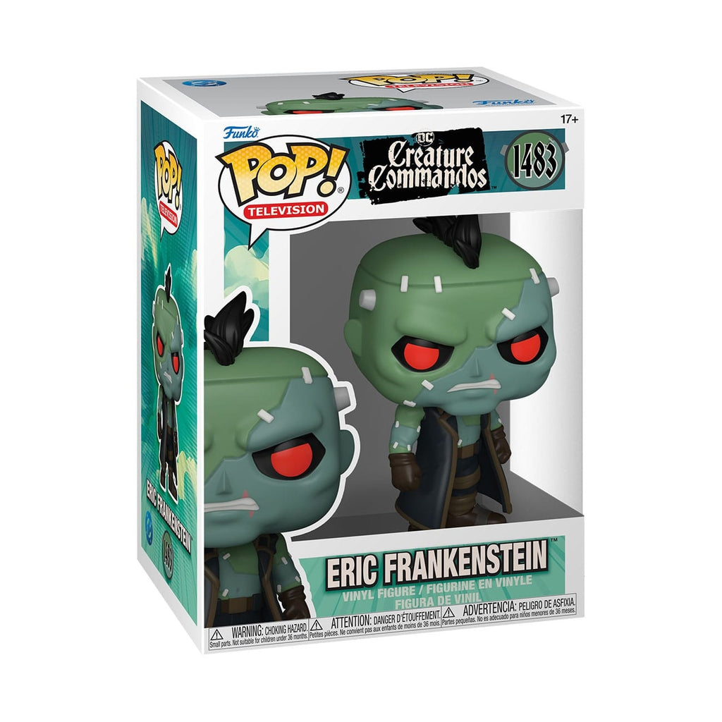 Productafbeelding Creature Commandos POP! TV vinylfiguur Eric Frankenstein 9 cm