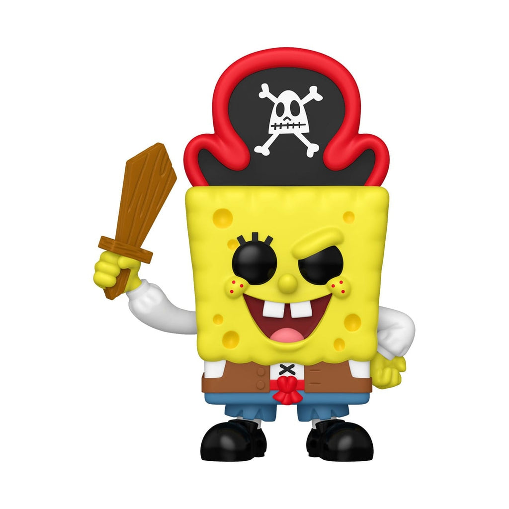 Produktbild SpongeBob Schwammkopf POP! Vinyl Figur SquarePants (Pirate) 9 cm