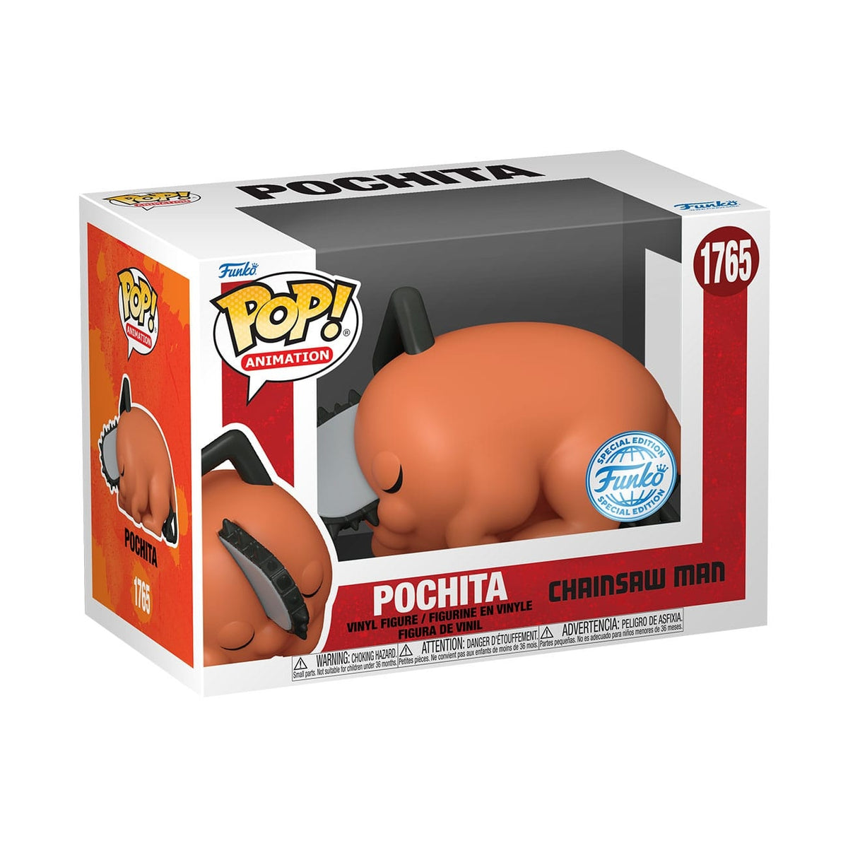 Produktbild Chainsaw Man POP! Movies Vinyl Figur Sleeping Pochita heo Exclusive 9 cm