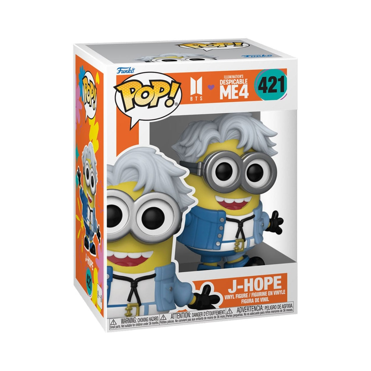 Produktbild Minions x BTS POP! Rocks Vinyl Figur J-Hope 9 cm