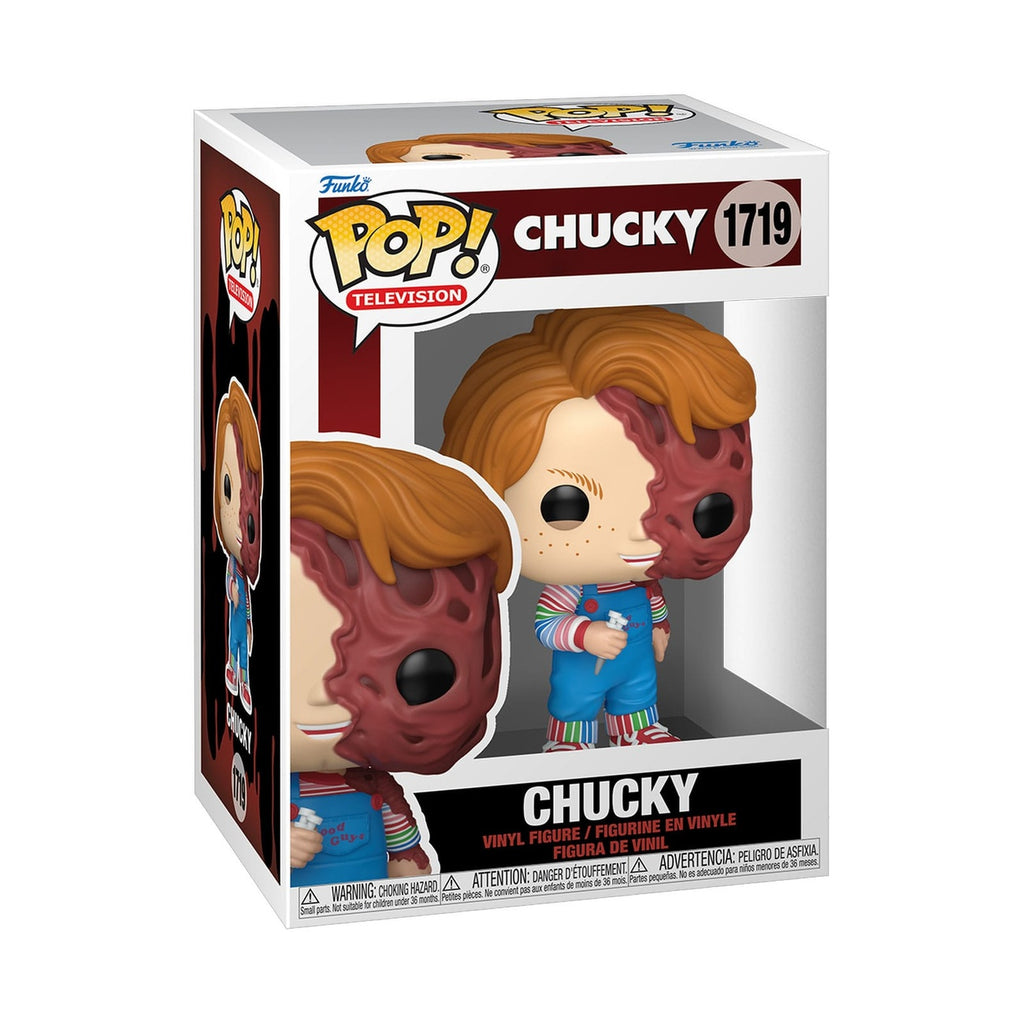 Image produit Chucky POP! Television Figurine en vinyle Chucky (Melted Face) 9 cm