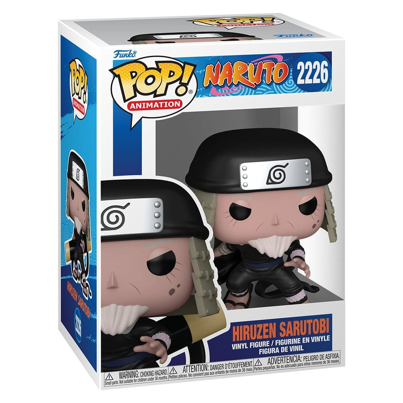 Image produit Naruto Classic POP! Animation figurine en vinyle Hiruzen 9 cm