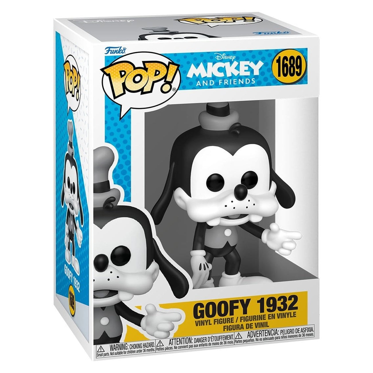 Produktbild Mickey and Friends POP! Vinyl Figur Goofy 1932 9 cm
