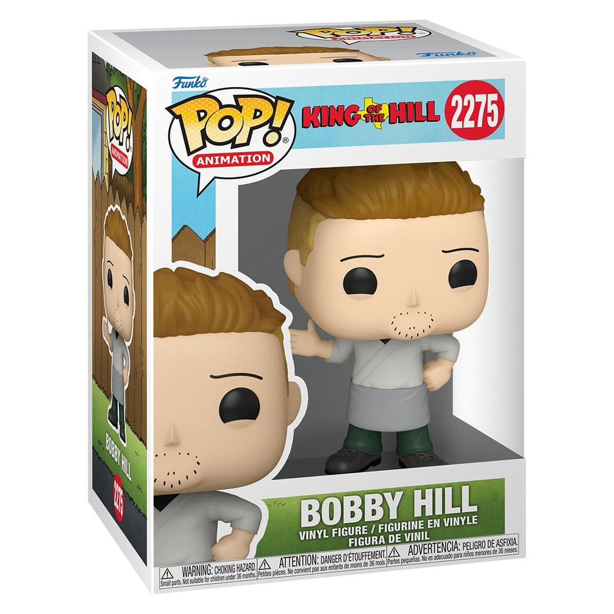 Produktbild King of the Hill POP! TV Vinyl Figur Bobby Hill (Robata Chane) 9 cm