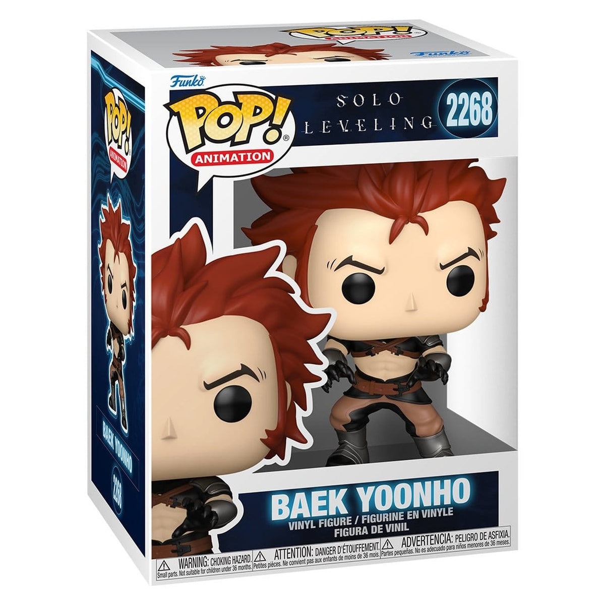 Image produit Solo Leveling POP! Animation figurine en vinyle Baek Yoonho 9 cm
