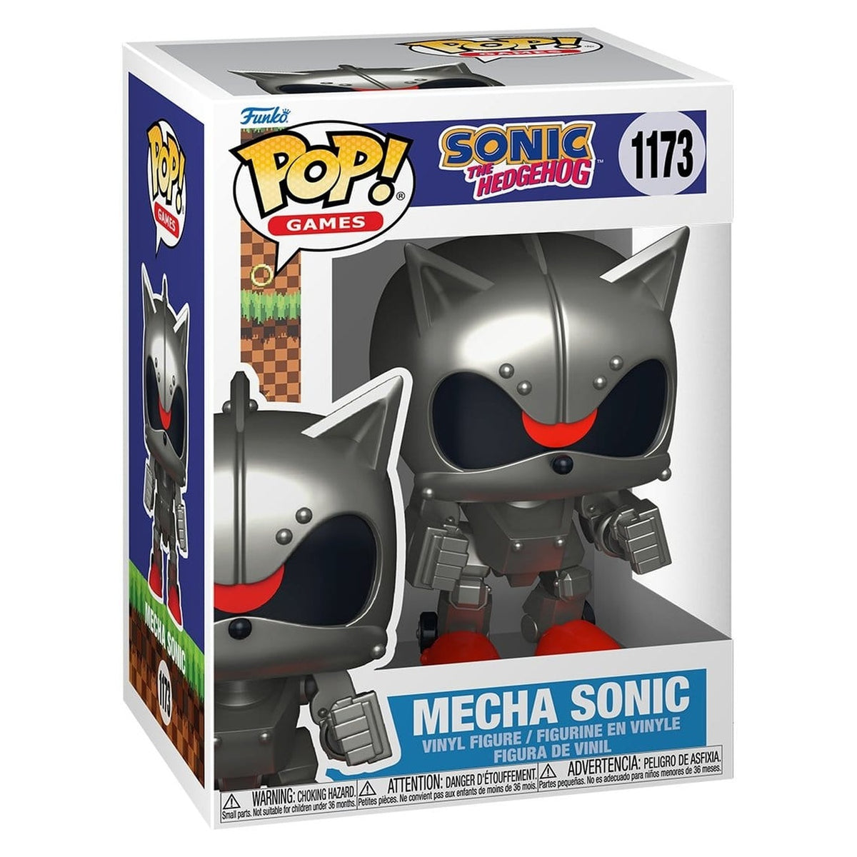 Produktbild Sonic - The Hedgehog POP! Movies Vinyl Figuren Mecha Sonic 9 cm