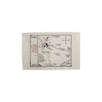 Productafbeelding The Hobbit Theedoek Thorin's Map 72 cm