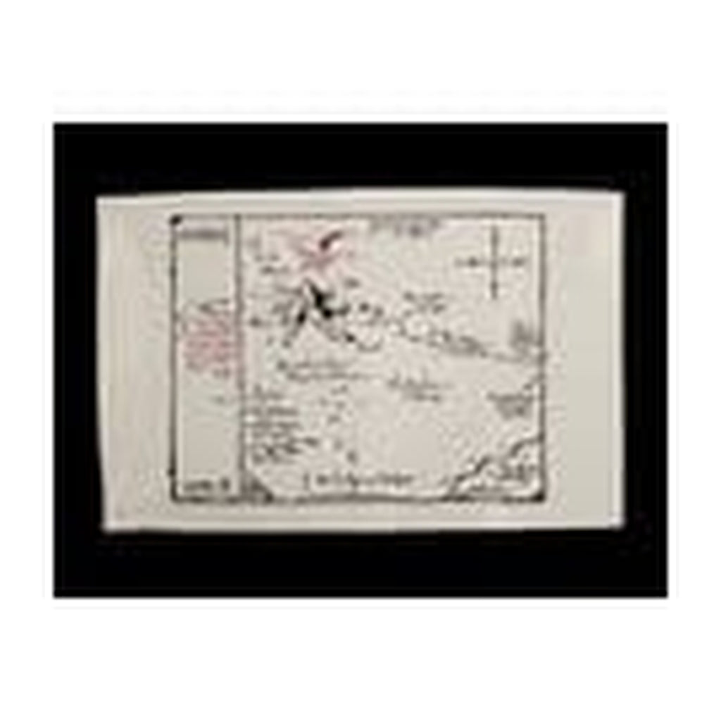 Productafbeelding The Hobbit Theedoek Thorin's Map 72 cm
