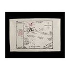 Productafbeelding The Hobbit Theedoek Thorin's Map 72 cm