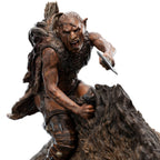 Productafbeelding In de Ban van de Ring mini statue Sharkû op Warg 18 cm
