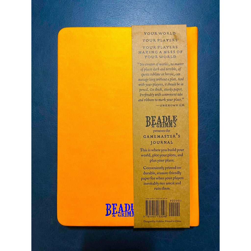 Productafbeelding Notitieboek A5 Gamemaster's Journal Orange Portal