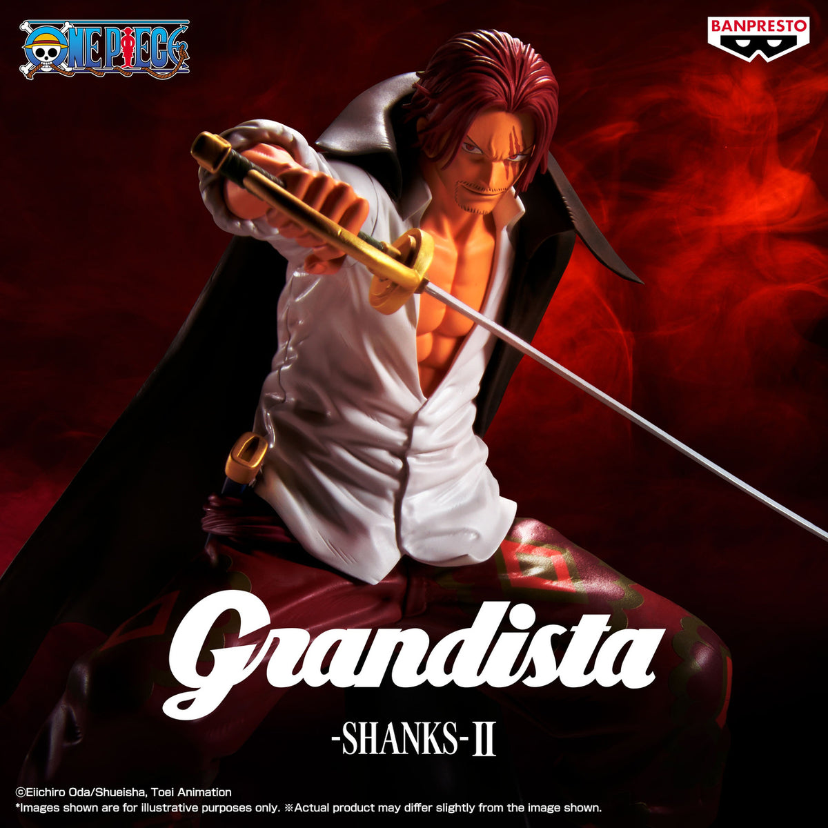 Productafbeelding One Piece - Shanks Grandista Figuur Vol. 2