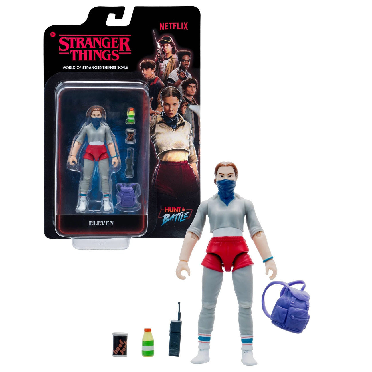 Image produit Stranger Things World Of Core Figures Figurine d’action Eleven n°2 avec accessoires 10 cm