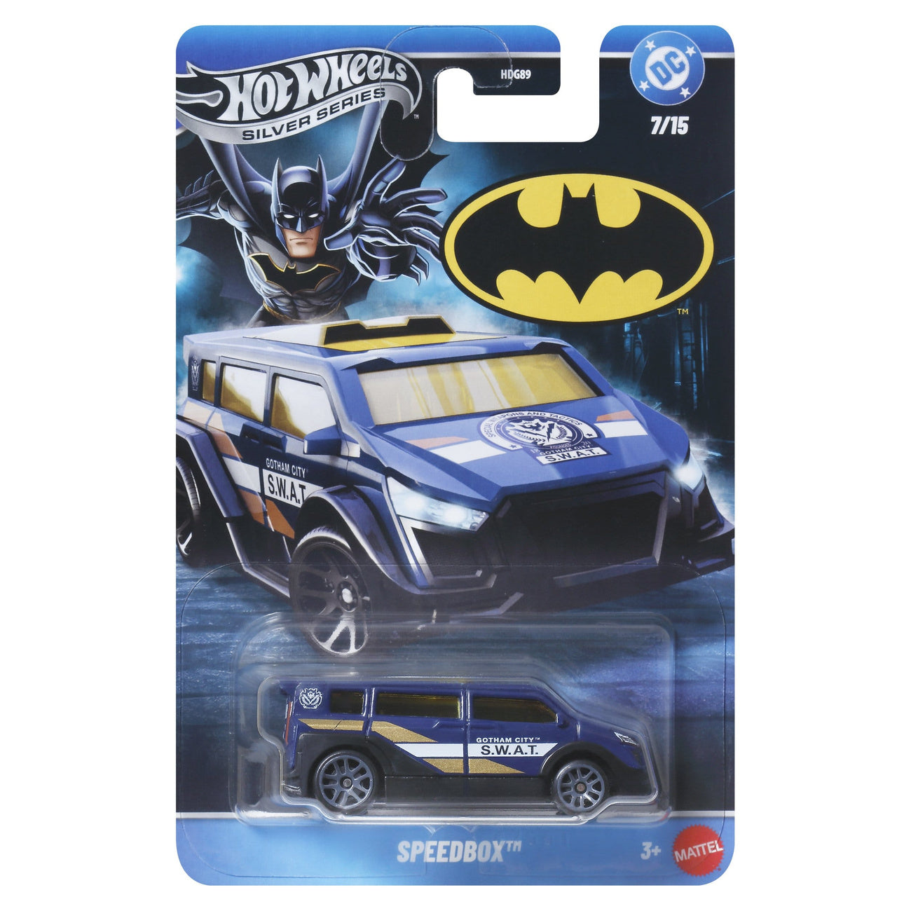 Produktbild Batman Hot Wheels Silver Series Die-Cast Fahrzeuge 1/64 979T Sortiment (24)