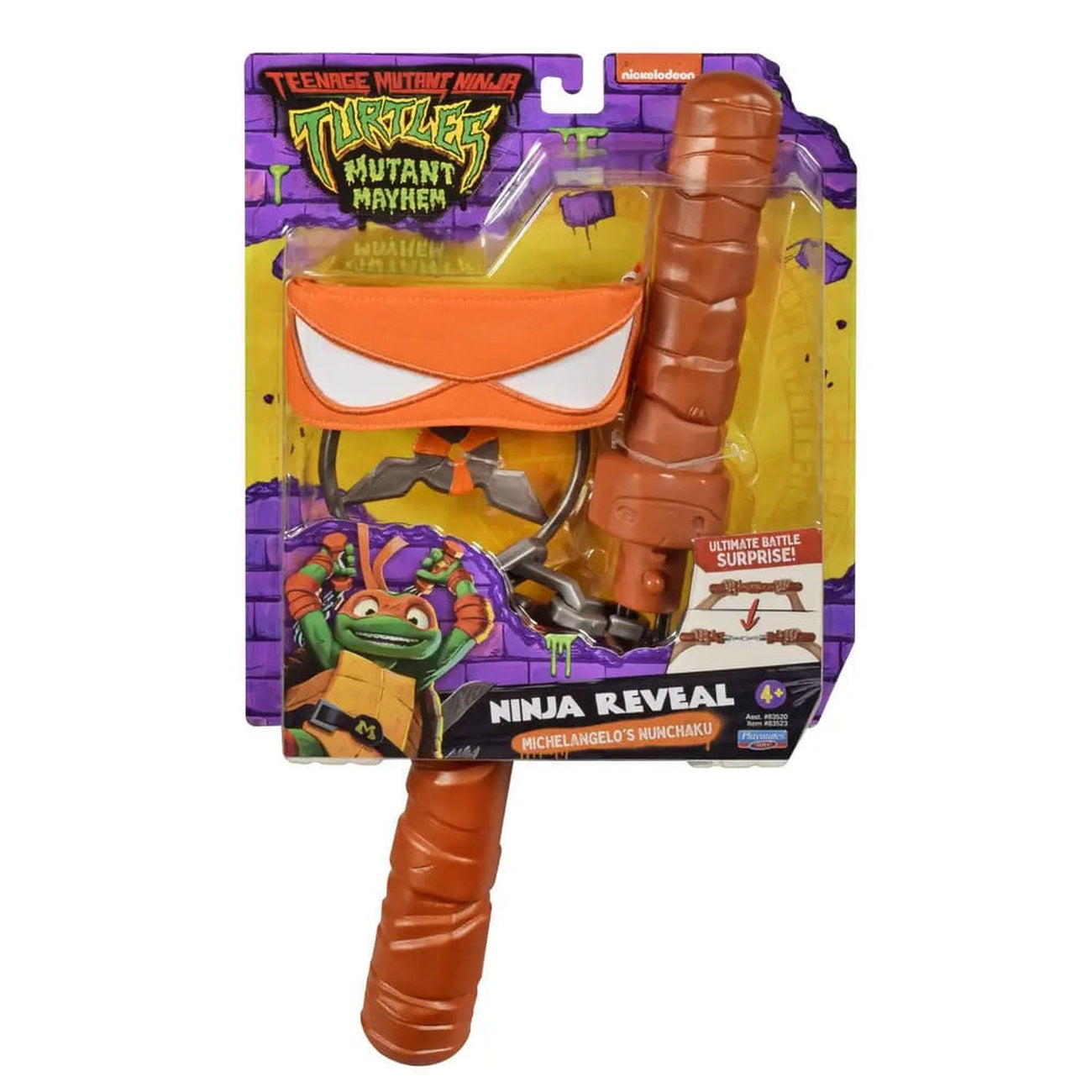 Image produit Teenage Mutant Ninja Turtles: Mutant Mayhem – Nunchaku transformable de Michelangelo