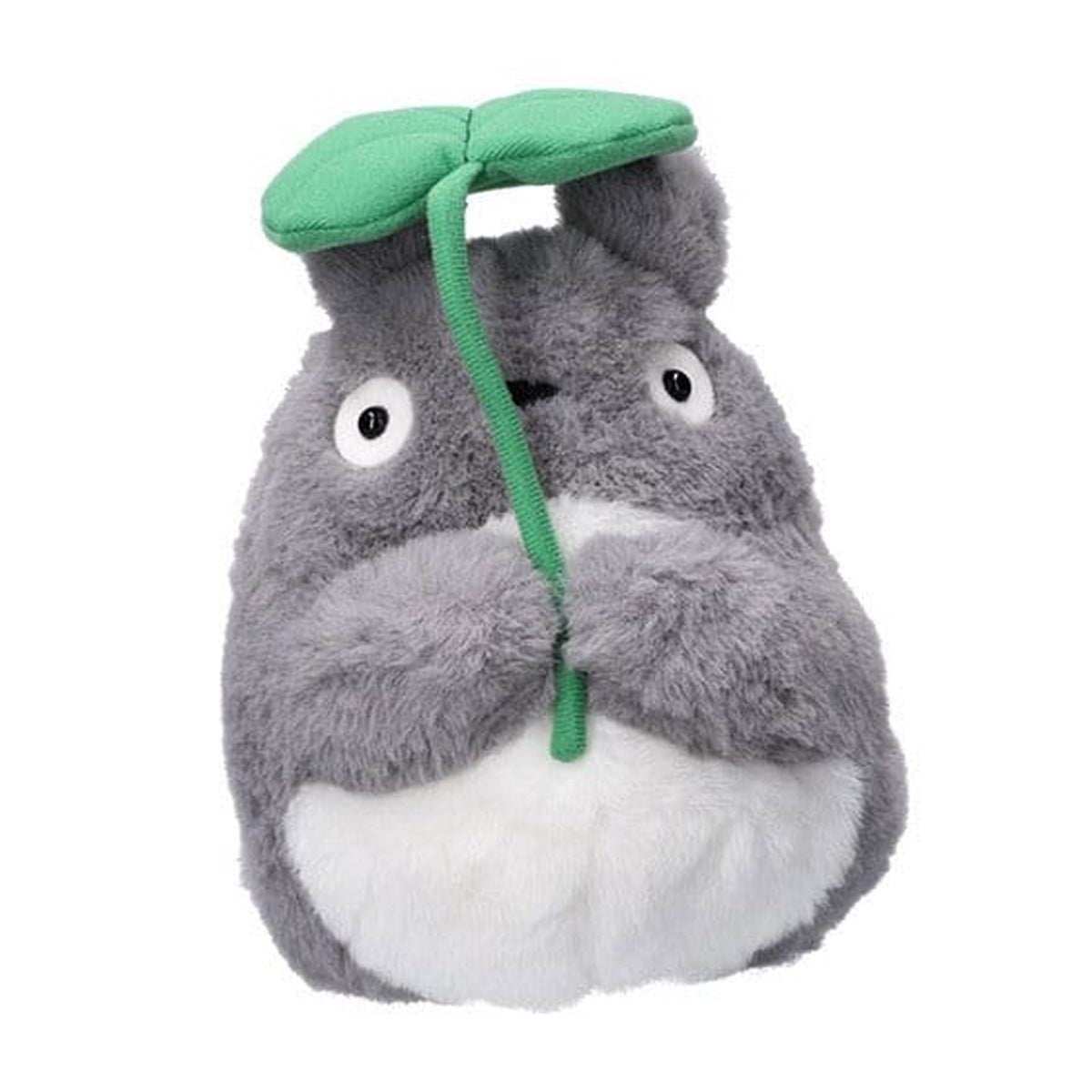 Image produit Mon Voisin Totoro figurine en peluche Nakayoshi Big Totoro avec feuille 21 cm