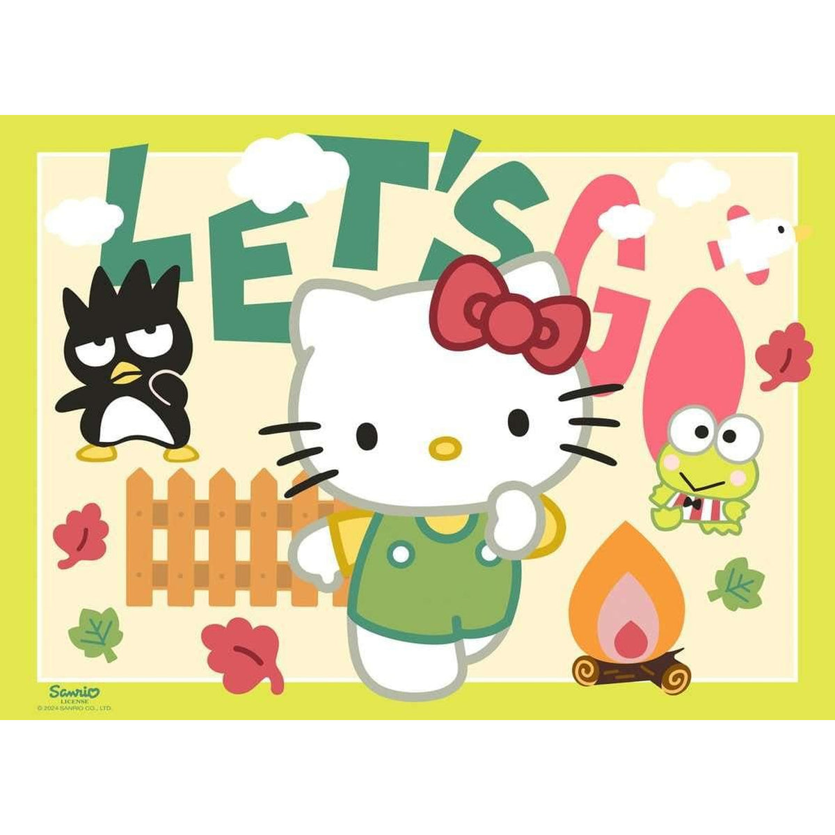 Productafbeelding Hello Kitty Puzzels 4-pack Daar gaan we, Hello Kitty! (4x100 stukjes)