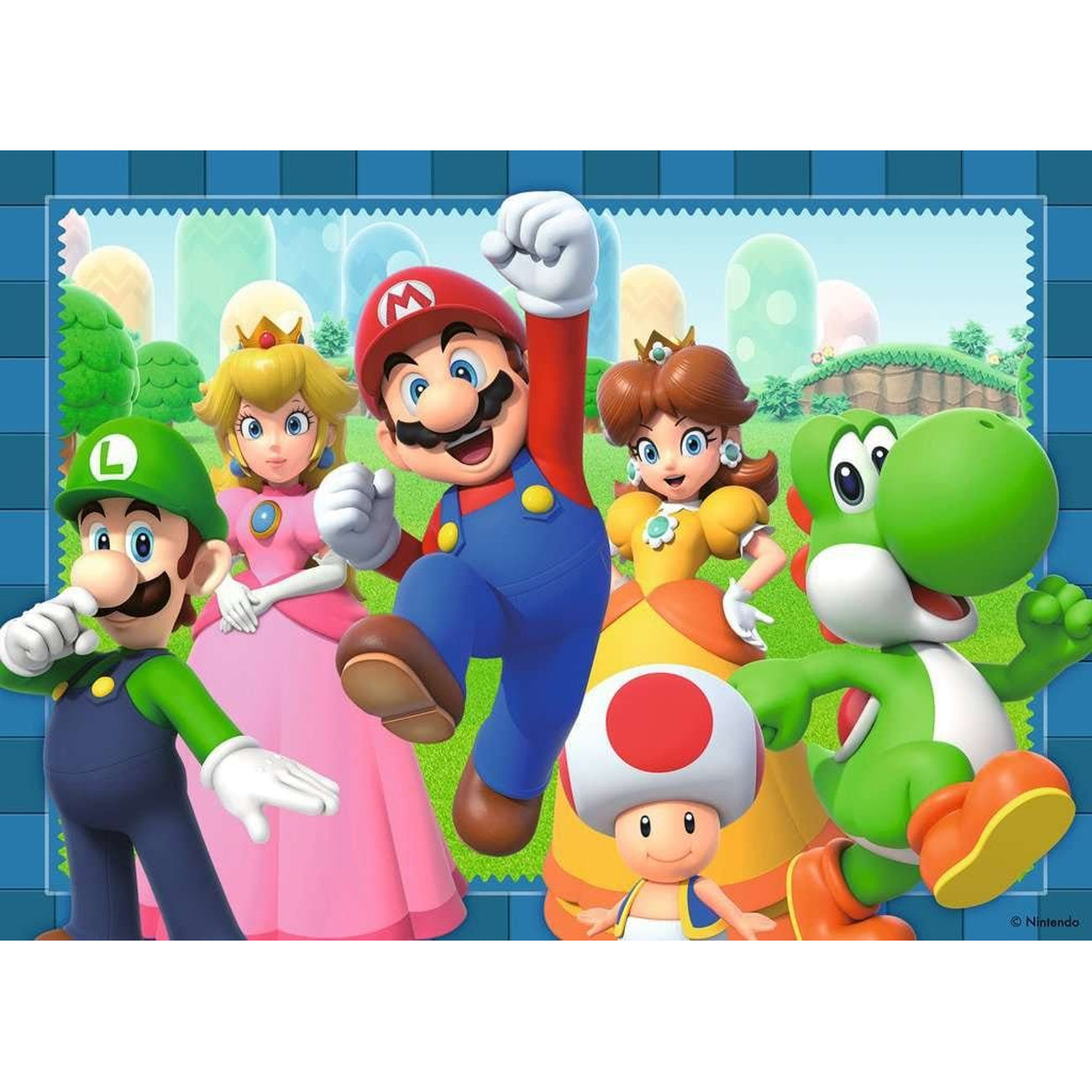 Productafbeelding Super Mario Puzzels 4-pack Tijd voor Mario! (4x100 stukjes)