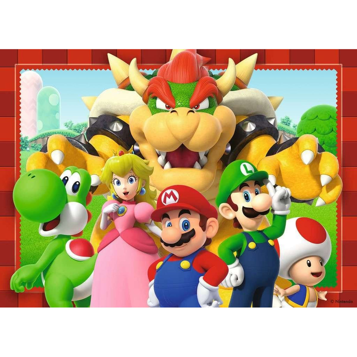 Productafbeelding Super Mario Puzzels 4-pack Tijd voor Mario! (4x100 stukjes)