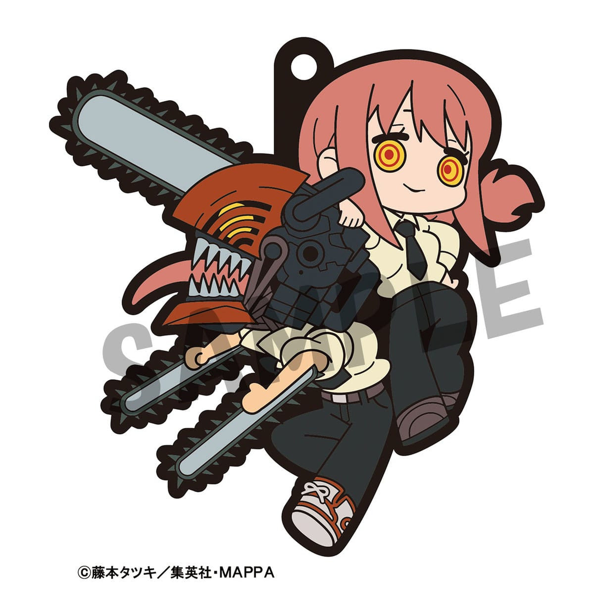Productafbeelding Chainsaw Man Rubber Mascot Buddycolle rubber hanger 6 cm assortiment (6)