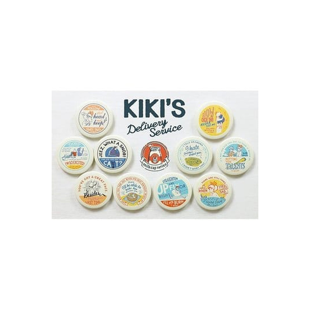 Image produit Kiki la petite sorcière Badges vintage 6 cm assortiment Blind Box (10)