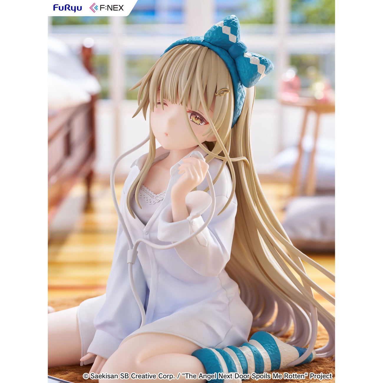 Productafbeelding The Angel Next Door Spoils Me Rotten F:Nex PVC Beeld 1/7 Mahiru Shiina Relax Ver. 14 cm