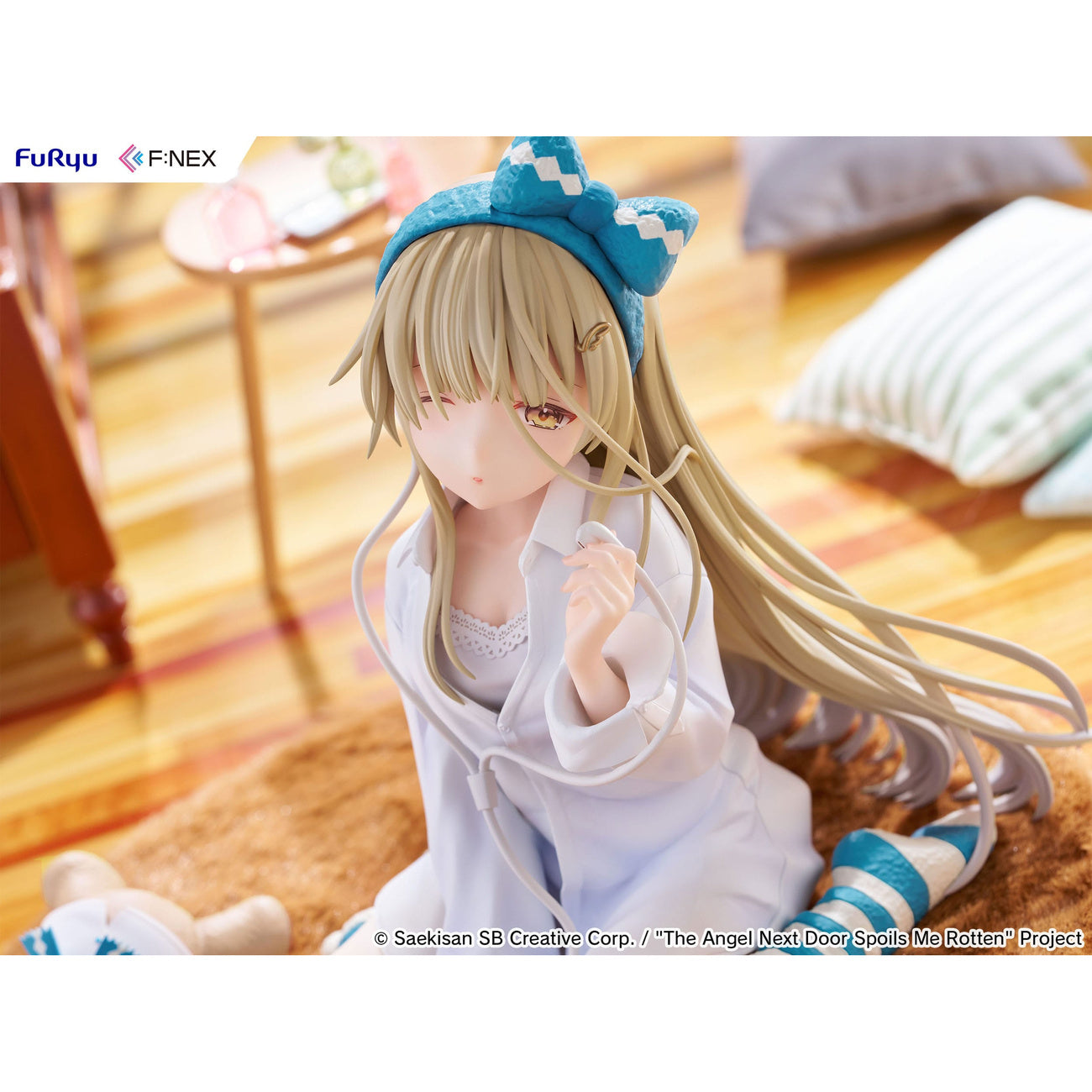 Productafbeelding The Angel Next Door Spoils Me Rotten F:Nex PVC Beeld 1/7 Mahiru Shiina Relax Ver. 14 cm